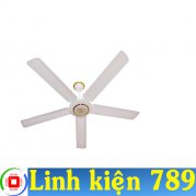 Quạt trần 12V - 24 không chổi than 5 cánh sải cánh 140cm
